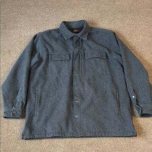 RIDGECUT Toughwear Men's Charcoal Gray Extra Heavyweight Flannel Shacket XLT